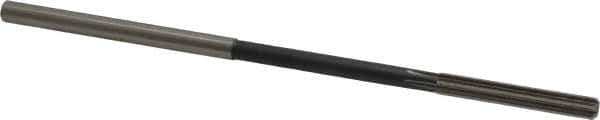 Interstate - #9 High Speed Steel Chucking Reamer - Straight Flute, 0.1895" Straight Shank, 1-1/4" Flute Length, 5" OAL - Eagle Tool & Supply