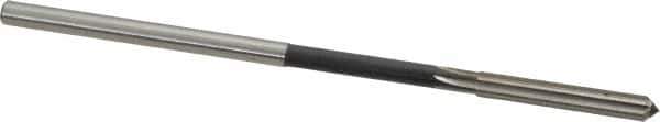 Interstate - #15 High Speed Steel Chucking Reamer - Straight Flute, 0.1755" Straight Shank, 1-1/8" Flute Length, 4-1/2" OAL - Eagle Tool & Supply
