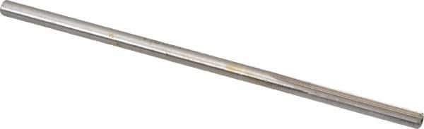 Interstate - #16 High Speed Steel Chucking Reamer - Straight Flute, 0.1704" Straight Shank, 1-1/8" Flute Length, 4-1/2" OAL - Eagle Tool & Supply