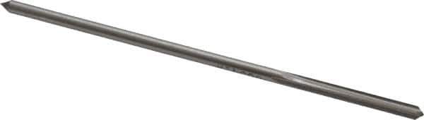 Interstate - #32 High Speed Steel 4 Flute Chucking Reamer - Straight Flute, 0.112" Straight Shank, 7/8" Flute Length, 3-1/2" OAL - Eagle Tool & Supply