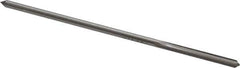 Interstate - #32 High Speed Steel 4 Flute Chucking Reamer - Straight Flute, 0.112" Straight Shank, 7/8" Flute Length, 3-1/2" OAL - Eagle Tool & Supply