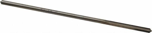 Interstate - #34 High Speed Steel 4 Flute Chucking Reamer - Straight Flute, 0.1055" Straight Shank, 7/8" Flute Length, 3-1/2" OAL - Eagle Tool & Supply