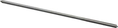 Interstate - #40 High Speed Steel 4 Flute Chucking Reamer - Straight Flute, 0.0928" Straight Shank, 7/8" Flute Length, 3-1/2" OAL - Eagle Tool & Supply