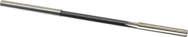 Interstate - Letter A High Speed Steel Chucking Reamer - Straight Flute, 0.2265" Straight Shank, 1-1/2" Flute Length, 6" OAL - Eagle Tool & Supply