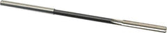 Interstate - Letter A High Speed Steel Chucking Reamer - Straight Flute, 0.2265" Straight Shank, 1-1/2" Flute Length, 6" OAL - Eagle Tool & Supply