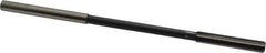 Interstate - Letter K High Speed Steel Chucking Reamer - Straight Flute, 1/4" Straight Shank, 1-1/2" Flute Length, 6" OAL - Eagle Tool & Supply