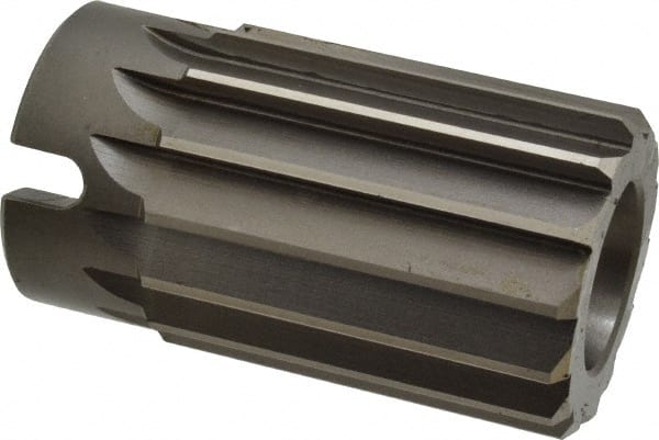 Interstate - 2-1/8" Reamer Diam, Straight Flute Shell Reamer - Eagle Tool & Supply