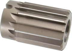 Interstate - 2-5/8" Reamer Diam, Straight Flute Shell Reamer - Eagle Tool & Supply