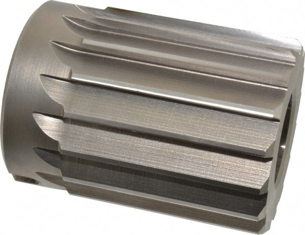 Interstate - 3" Reamer Diam, Straight Flute Shell Reamer - Eagle Tool & Supply