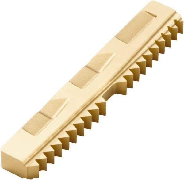 Seco - 11.5 TPI, Internal/External Thread, NPTF Standard, R396.19 F30M Grade Thread Mill Insert - Carbide - Eagle Tool & Supply