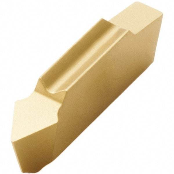 Seco - LCGN1603 FG Grade CP500, Internal/External Threading Insert - 1.75 to 30mm & 14 to 8 TPI Ext Pitch, Neutral Insert, TiAlN/TiN Finish, Carbide - Eagle Tool & Supply