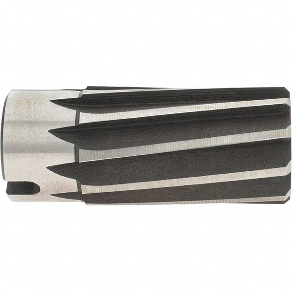 Made in USA - 1-3/16" Reamer Diam, Spiral Flute Shell Reamer - Eagle Tool & Supply