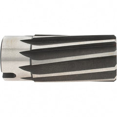 Made in USA - 1-3/16" Reamer Diam, Spiral Flute Shell Reamer - Eagle Tool & Supply