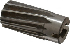 Made in USA - 1-1/4" Reamer Diam, Spiral Flute Shell Reamer - Eagle Tool & Supply