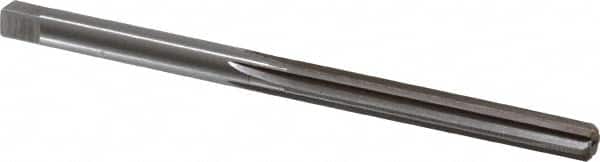 Made in USA - 17/64" Diam, Straight Shank, 2-1/8" Flute, Hand Reamer - Eagle Tool & Supply
