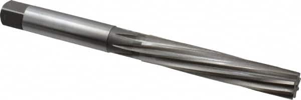 Made in USA - 5/8" Diam, Straight Shank, 3-1/2" Flute, Hand Reamer - Eagle Tool & Supply