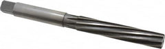 Made in USA - 3/4" Diam, Straight Shank, 4-3/16" Flute, Hand Reamer - Eagle Tool & Supply
