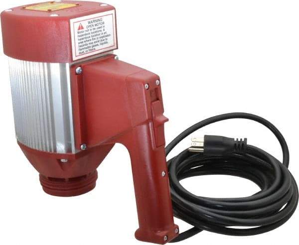 Lutz Pumps - 1.07 HP, Open Drip Proof Drum Pump Motor - For Use With All Lutz Pump Tubes, 120 Volt - Eagle Tool & Supply