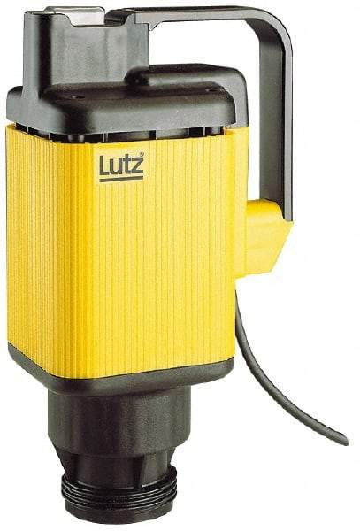 Lutz Pumps - 0.68 HP, TEFC Drum Pump Motor - For Use With All Lutz Pump Tubes, 120 Volt - Eagle Tool & Supply
