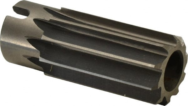 Made in USA - 1-1/8" Reamer Diam, Straight Flute Shell Reamer - Eagle Tool & Supply