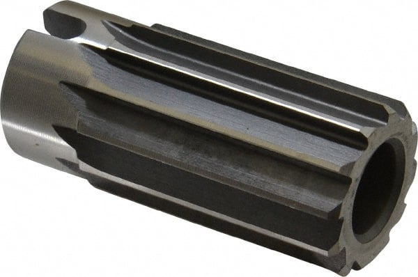 Made in USA - 1-3/8" Reamer Diam, Straight Flute Shell Reamer - Eagle Tool & Supply