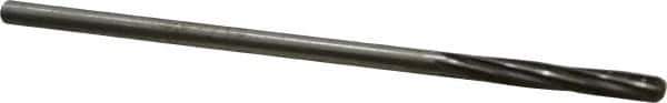 Interstate - 11/64" High Speed Steel Chucking Reamer - Spiral Flute, 0.1645" Straight Shank, 1-1/8" Flute Length, 4-1/2" OAL - Eagle Tool & Supply