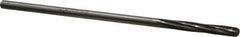 Interstate - 11/64" High Speed Steel Chucking Reamer - Spiral Flute, 0.1645" Straight Shank, 1-1/8" Flute Length, 4-1/2" OAL - Eagle Tool & Supply