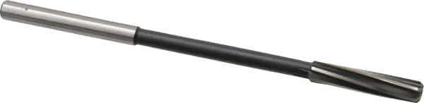 Interstate - 5/16" High Speed Steel Chucking Reamer - Spiral Flute, 0.2792" Straight Shank, 1-1/2" Flute Length, 6" OAL - Eagle Tool & Supply