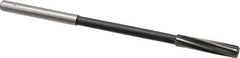 Interstate - 5/16" High Speed Steel Chucking Reamer - Spiral Flute, 0.2792" Straight Shank, 1-1/2" Flute Length, 6" OAL - Eagle Tool & Supply