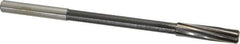 Interstate - 27/64" High Speed Steel Chucking Reamer - Spiral Flute, 0.373" Straight Shank, 1-3/4" Flute Length, 7" OAL - Eagle Tool & Supply
