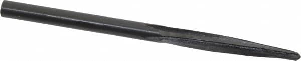 Made in USA - 1/4" Reamer Diam, 5/32" Small End Diam, 5/16" Diam Straight Shank, 2-1/2" Flute, Bridge Reamer - Eagle Tool & Supply