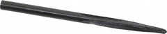 Made in USA - 1/4" Reamer Diam, 5/32" Small End Diam, 5/16" Diam Straight Shank, 2-1/2" Flute, Bridge Reamer - Eagle Tool & Supply