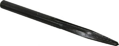 Made in USA - 5/16" Reamer Diam, 3/16" Small End Diam, 3/8" Diam Straight Shank, 2-3/4" Flute, Bridge Reamer - Eagle Tool & Supply