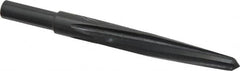Made in USA - 5/8" Reamer Diam, 11/32" Small End Diam, 1/2" Diam Straight Shank, 4-1/2" Flute, Bridge Reamer - Eagle Tool & Supply