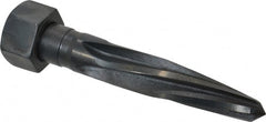 Made in USA - 1-1/16" Reamer Diam, 5/8" Small End Diam, 1-5/8" Hex Shank, 5" Flute, Car Reamer - Eagle Tool & Supply