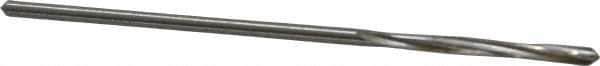 Made in USA - 3/32" High Speed Steel 4 Flute Chucking Reamer - Spiral Flute, 0.088" Straight Shank, 3/4" Flute Length, 3" OAL - Eagle Tool & Supply