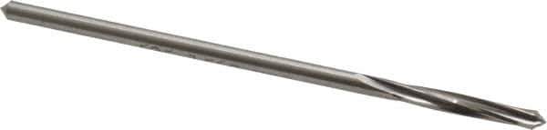 Made in USA - 5/32" High Speed Steel 4 Flute Chucking Reamer - Spiral Flute, 0.151" Straight Shank, 1" Flute Length, 4" OAL - Eagle Tool & Supply
