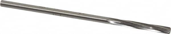Made in USA - 3/16" High Speed Steel 6 Flute Chucking Reamer - Eagle Tool & Supply