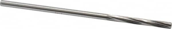 Made in USA - 15/64" High Speed Steel 6 Flute Chucking Reamer - Eagle Tool & Supply