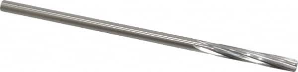 Made in USA - Letter E High Speed Steel 6 Flute Chucking Reamer - Eagle Tool & Supply