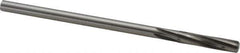 Made in USA - 19/64" High Speed Steel 6 Flute Chucking Reamer - Spiral Flute, 0.2792" Straight Shank, 1-1/2" Flute Length, 6" OAL - Eagle Tool & Supply