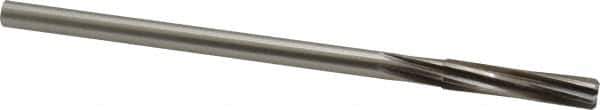 Made in USA - 5/16" High Speed Steel 6 Flute Chucking Reamer - Spiral Flute, 0.2792" Straight Shank, 1-1/2" Flute Length, 6" OAL - Eagle Tool & Supply