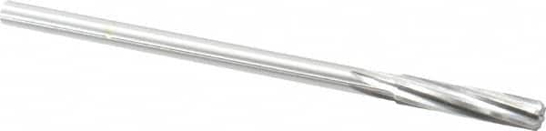 Made in USA - 21/64" High Speed Steel 6 Flute Chucking Reamer - Eagle Tool & Supply
