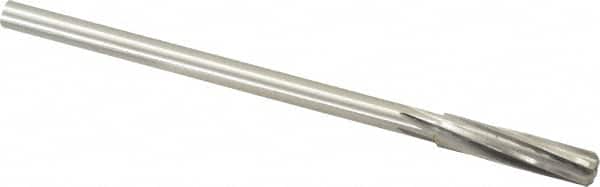 Made in USA - 11/32" High Speed Steel 6 Flute Chucking Reamer - Eagle Tool & Supply