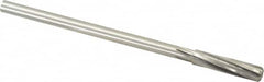 Made in USA - 11/32" High Speed Steel 6 Flute Chucking Reamer - Eagle Tool & Supply