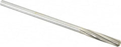Made in USA - 23/64" High Speed Steel 6 Flute Chucking Reamer - Eagle Tool & Supply