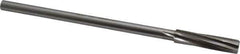 Made in USA - 13/32" High Speed Steel 6 Flute Chucking Reamer - Spiral Flute, 0.3105" Straight Shank, 1-3/4" Flute Length, 7" OAL - Eagle Tool & Supply