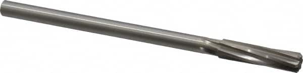 Made in USA - 7/16" High Speed Steel 6 Flute Chucking Reamer - Eagle Tool & Supply