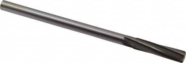 Made in USA - 31/64" High Speed Steel 6 Flute Chucking Reamer - Eagle Tool & Supply
