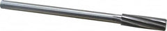 Made in USA - 19/32" High Speed Steel 8 Flute Chucking Reamer - Eagle Tool & Supply